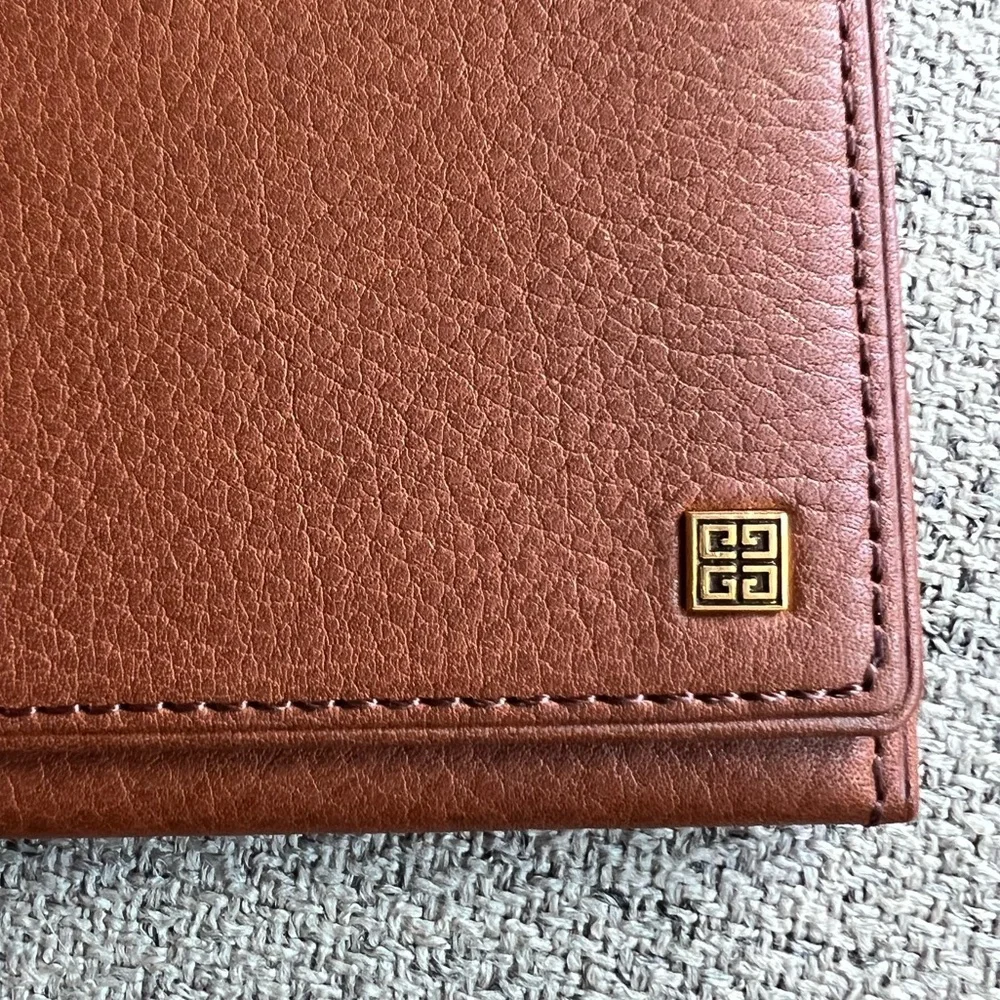 Givenchy leather card wallet